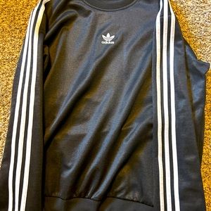 Adidas Striped Crewneck
